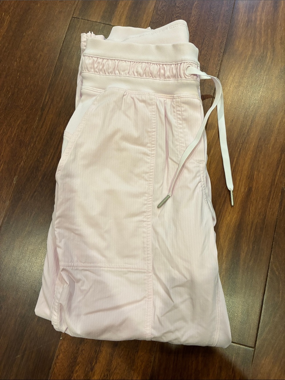 lululemon athletica Pale Pink Drawstring pants